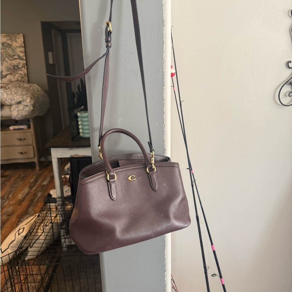 Coach Dark Brown Crossbody Bag